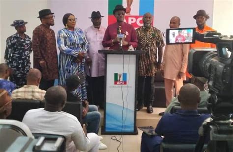 Breaking Rivers Apc Confirms Failure Of Tinubus Mediation Between