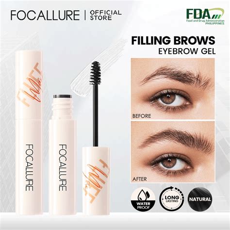 Focallure Waterproof Eyebrow Gel Brush Microblading Long Wear Sculpt Lift Brow Styling Soap