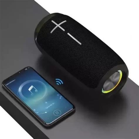 Caixa De Som Bluetooth W Resistente Gua Ipx Led Rgb Kaidi Kd