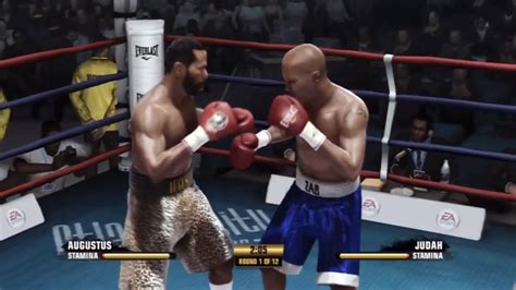 Fight Night Champion Gameplay Emmanuel Augustus Vs Zab Judah YouTube