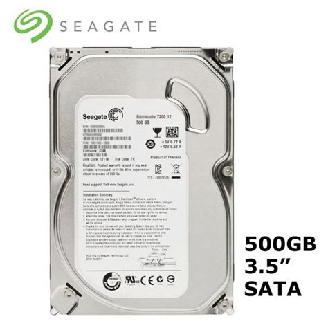 500 ГБ Внутренний жесткий диск Seagate Да (SEAGATE) - купить по ...