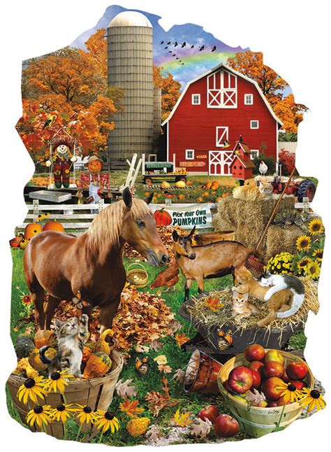 On The Farm 1000 Pieces SunsOut Puzzle Warehouse