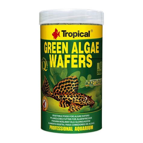 Pokarm Dla Glonojada Tropical Green Algae Wafers Ml Milavet