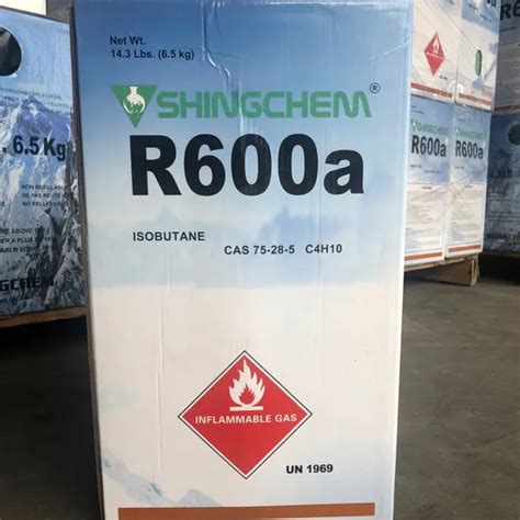 Shingchem Disposable Cylinder ISO Butane R600A Refrigerant Gas 5kg 6