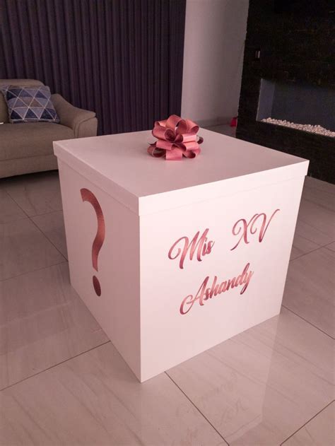 Caja Sorpresa Quince Xv A Os Box Regalo Sorpresa Para Quinceanera