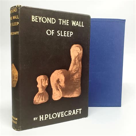 Beyond The Wall Of Sleep Von Lovecraft H P First Edition