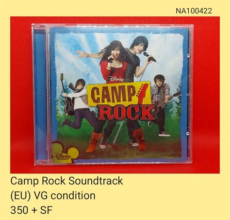 Camp Rock Soundtrack CD (unsealed), Hobbies & Toys, Music & Media, CDs ...