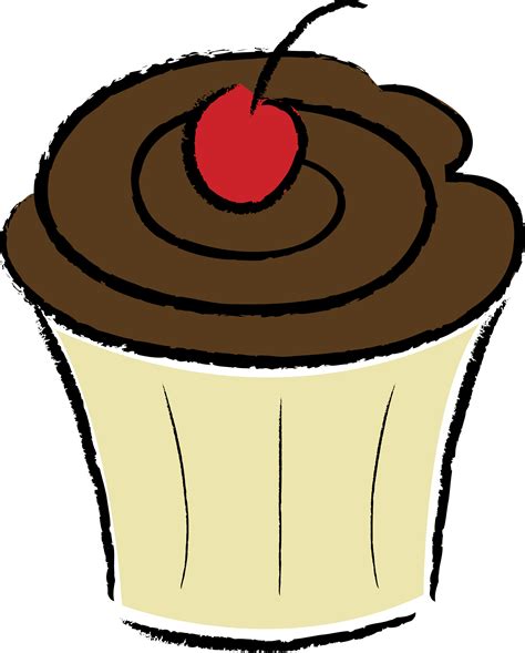 Cupcake Silhouette Clipart | Free download on ClipArtMag