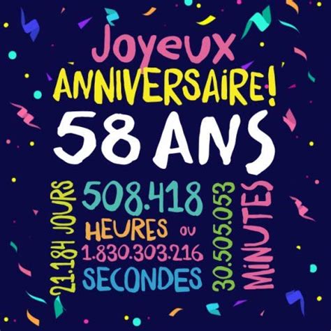 Amazon fr Joyeux Anniversaire 58 ans Livre d Or pour le 58ème