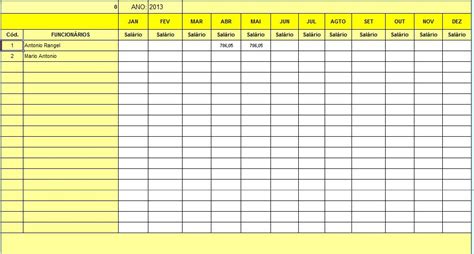 Planilla De Horas Extras