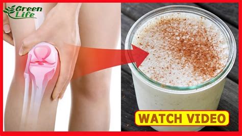 This Drink Will Help You To Eliminate The Knee And Joint Pain In Just 5 Days Youtube