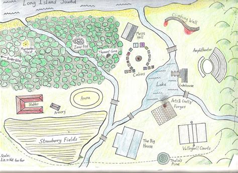 Camp Half-Blood Map by PointedStick on DeviantArt