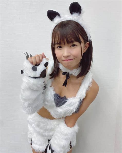 百川晴香さんのインスタグラム写真 百川晴香instagram 「早めのハロウィン🎃 オオカミちゃん🐺💓 アイドル Japanese Japanesegirl ハロウィン