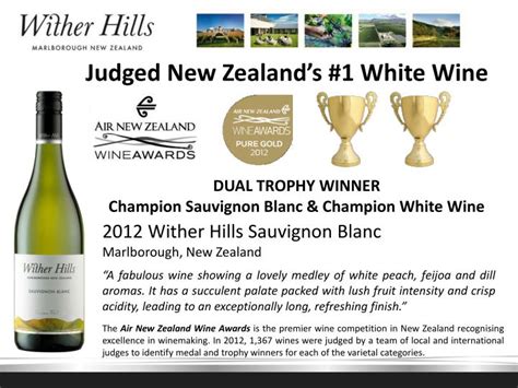 Ppt Judged New Zealands 1 White Wine Powerpoint Presentation Free