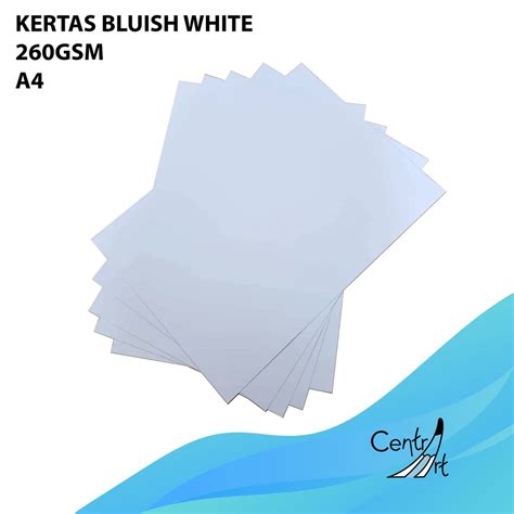 Jual Kertas Bluish White Gsm A Lbr Shopee Indonesia