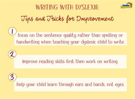 Writing With Dyslexia: Tips and Tricks for Improvement