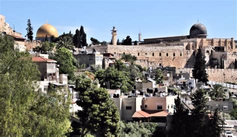 A View of the Dome of the Rock in Jerusalem Stock Image - Image of ...