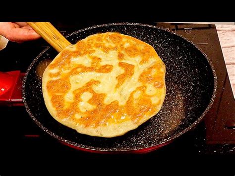 Лепешки с мясом на сковороде от Вкусная Тарелка