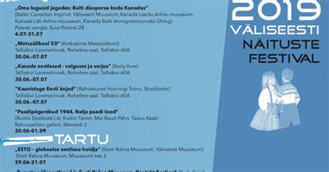 Estonia - Paradise of the North: Nationwide festival of diaspora