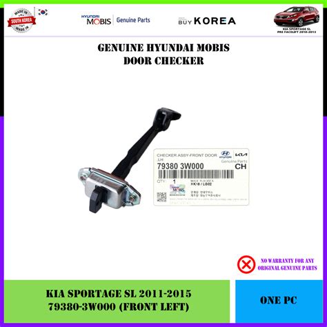 Kia Sportage Sl 2010 2015 Genuine Hyundai Mobis Door Checker Front Lh