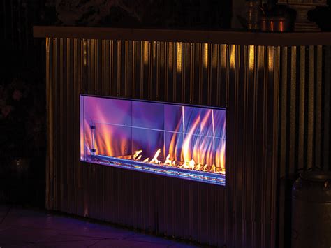 Rcs 48 Cedar Creek Outdoor Gas Fireplace Rcrfp48leconled