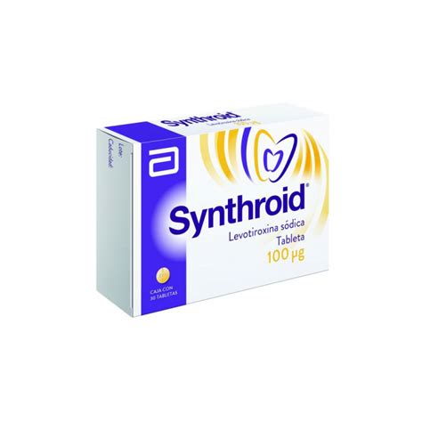 Synthroid Levotiroxina Sodica Mcg Tabletas Mexipharmacy