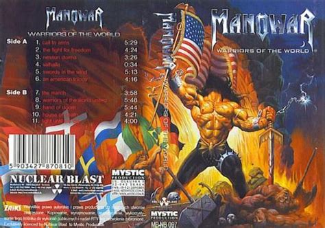 Manowar Warriors Of The World Encyclopaedia Metallum The Metal