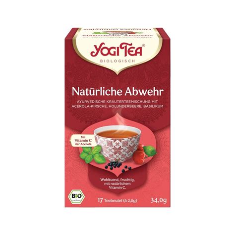 Yogi Tea Natürliche Abwehr 17 x 2 g Zur Rose Shop