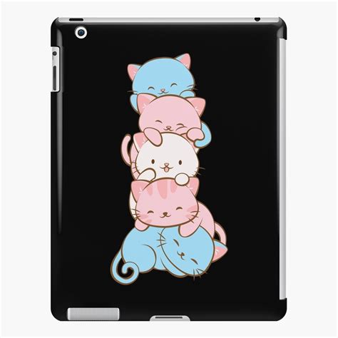 Transgender Pride Flag Cute Kawaii Cats Subtle Lgbtq Trans Pride Ipad Case And Skin For Sale By