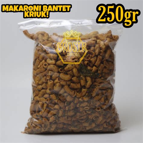 Jual Makaroni Bantet 250gr Pedas Extra Jeruk Shopee Indonesia