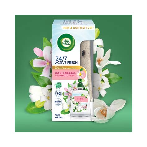 Air Wick Active Fresh Jasmine Bouquet D Sodorisant Automatique Avec