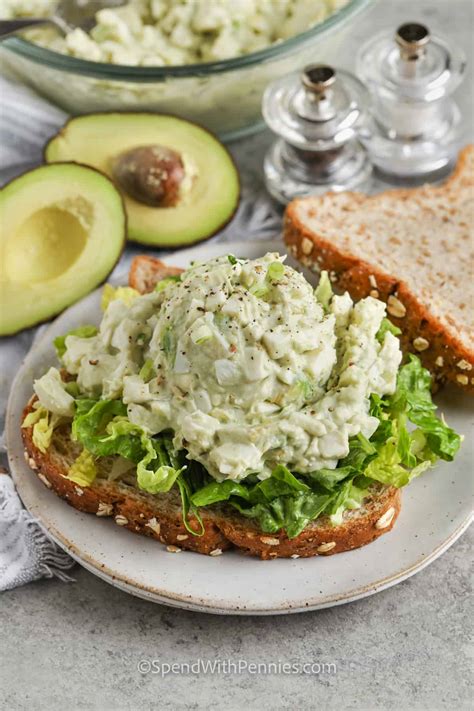 Avocado Egg Salad Spend With Pennies