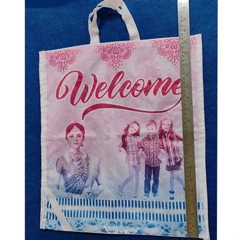 Multicolor Printed Non Woven Loop Handle Carry Bag Capacity 10 Kg