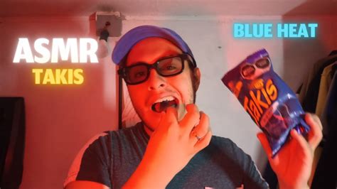 ASMR PROBANDO Los TAKIS AZULES Por PRIMERA VEZ Asmreating YouTube