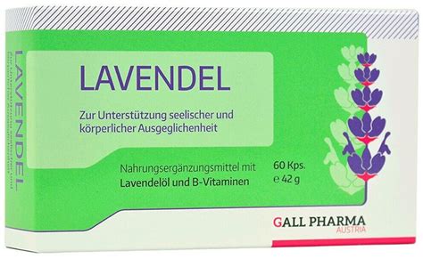 Hecht Pharma Lavendel L Gph Kapseln Stk Ab