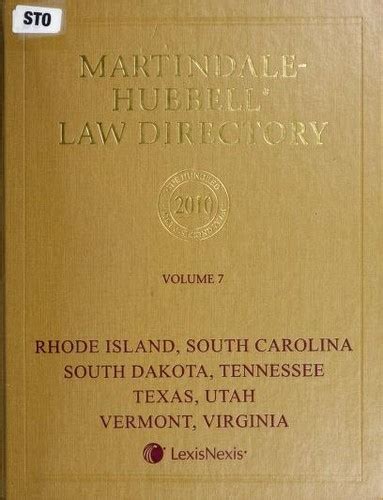 Martindale-Hubbell Law Directory | Open Library