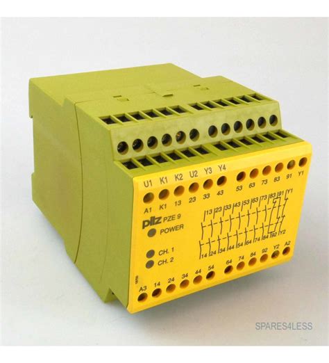 PILZ PZE 9 24VDC 8n O 1n C 774150 Kontakterweiterungsblock