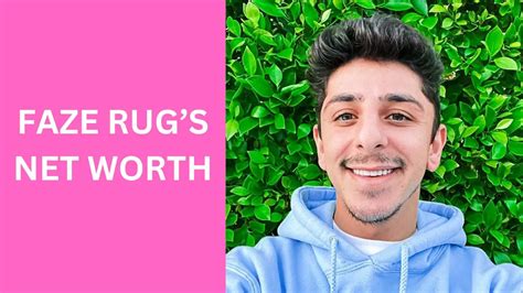 FaZe Rug S Net Worth In 2023 How Wealthy Is The YouTuber And Social