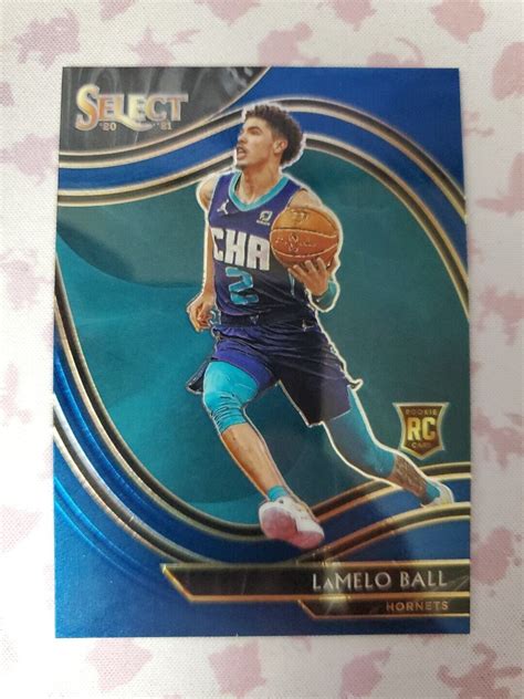 2020 21 Panini Select Courtside Retail Blue Lamelo Ball 298 RC EBay