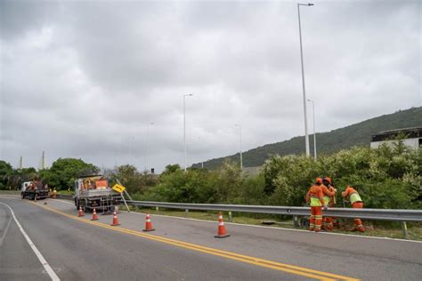 No Sul Do Estado Br Passa Por Obras De Recupera O Manuten O E