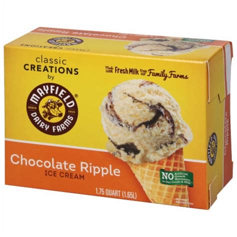 Mayfield Dairy Farms Chocolate Ripple Ice Cream 1 75 Quart Pick N Save