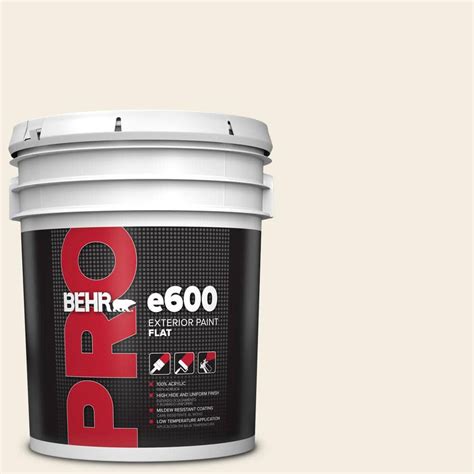 BEHR PRO Gal W F Nude Flat Exterior Paint PR The Home Depot