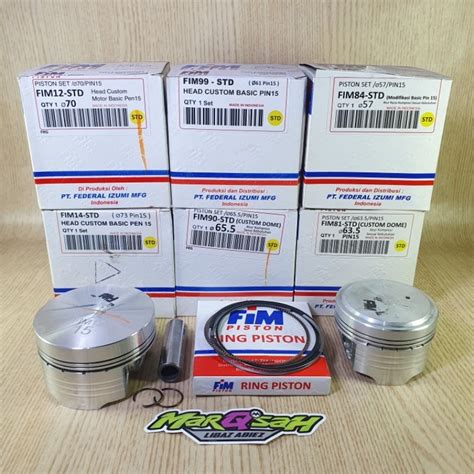 Jual Piston Fim Pin Mentah Sd Custom Dome Pin Piston Fim