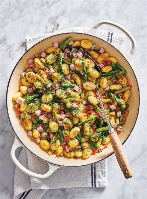 Gnocchis Aux Asperges Et Au Jambon RICARDO