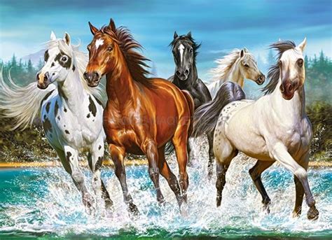 Puzzle chevaux 200 pièces Castorland 222056