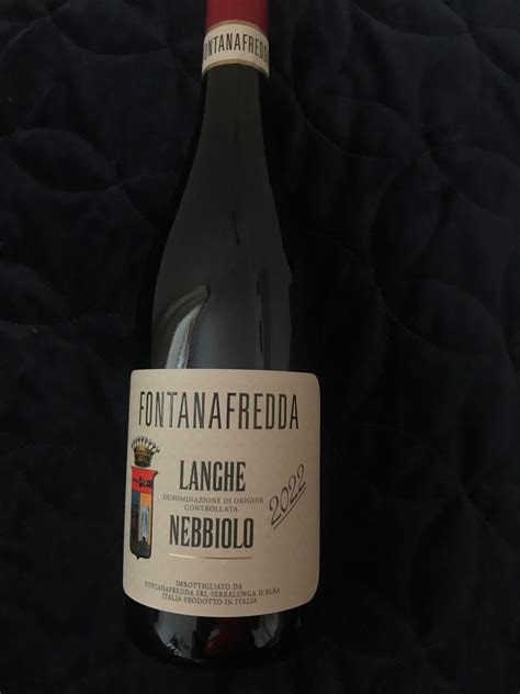 Fontanafredda Langhe Nebbiolo Italy Piedmont Langhe Langhe Doc