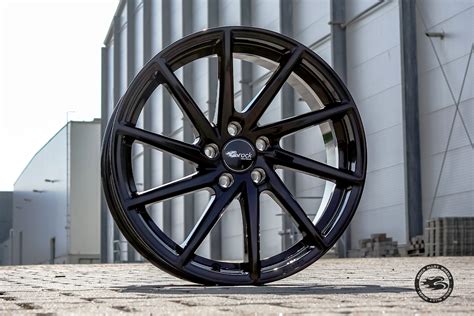 B Schwarz Glanz Brock Alloy Wheels Rc Design Alufelgen