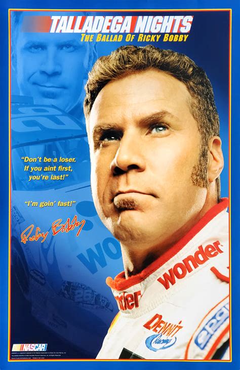 Talladega Nights "Ricky Bobby Motivational" Poster - Time Factory ...