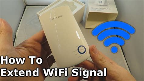 How To Extend Wifi Wifi Repeater Youtube