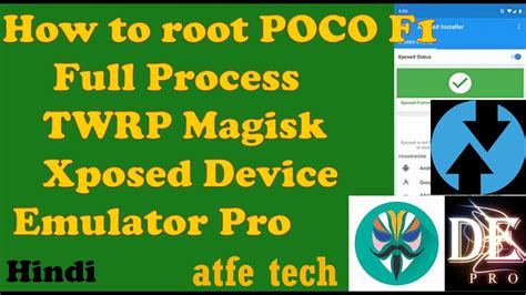 How To Root Poco F Full Process Twrp Magisk Xposed Device